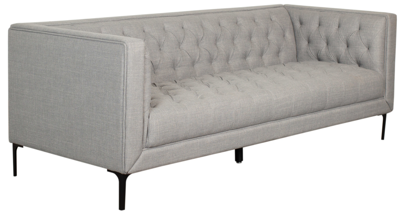 Lounge Sofa Troia Dreisitzer Light Grey Grau Lounge Sofa Troia Dreisitzer Light Grey Grau